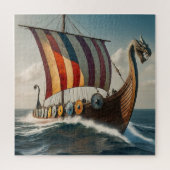 Das Viking Long Schiff Puzzle (Vertikal)