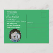 Das Viktorianische Greenhouse Ankündigungspostkarte (Rückseite)