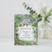 Das Viktorianische Greenhouse Ankündigungspostkarte (Stehend Vorderseite)