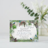 Das Viktorianische Greenhouse Einladungspostkarte (Stehend Vorderseite)