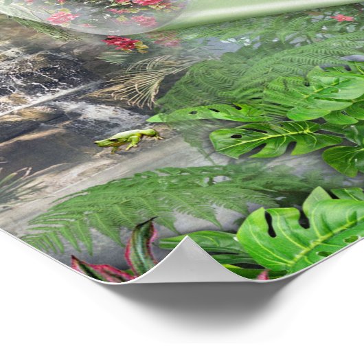 Das Viktorianische Greenhouse Poster (Ecke)