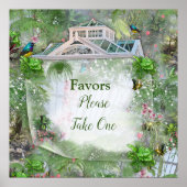 Das Viktorianische Greenhouse Poster (Vorne)