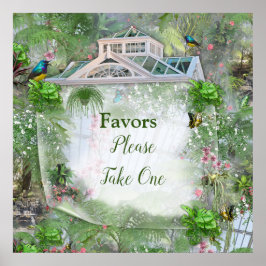 Das Viktorianische Greenhouse Poster