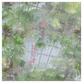 Das Viktorianische Greenhouse Stoff (Nahaufnahme)