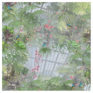 Das Viktorianische Greenhouse Stoff