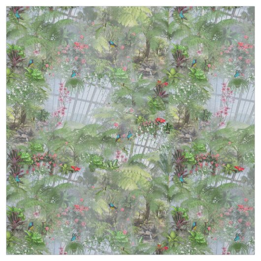 Das Viktorianische Greenhouse Stoff (Muster)