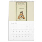 Das viktorianische Kochbuch der Braut Kalender (Jan 2027)