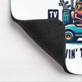 Das Village Of Buttonwood Golf Cart Design Mousepad (Ecke)