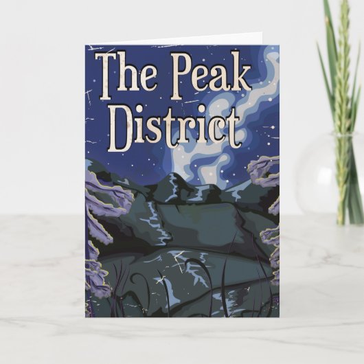 Das Vintage Bahnreisepaket der Spitzenklasse Feiertagskarte (Vorderseite)