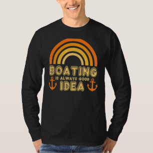 Das Vintage Bootsankerboot von Mens ist immer T-Shirt