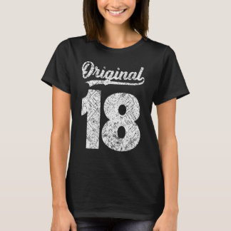Das Vintage des Jahres ist mein 18. Geburtstag T-Shirt