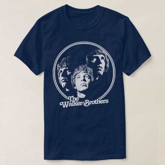 Das Vintage Design der Walker Brothers T-Shirt (Design vorne)