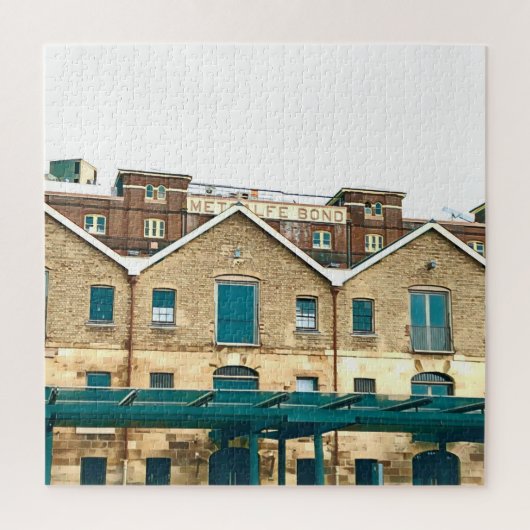 Das Vintage Erbe des Rocks Sydney Puzzle (Vertikal)