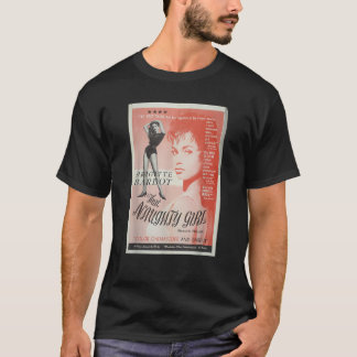 Das Vintage Filmposter von dem unanständigen Mädch T-Shirt
