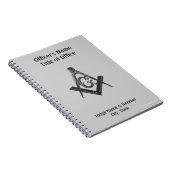 Das Vintage Notizbuch Art-des Notizblock (Rechte Seite)