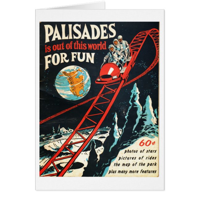 Das Vintage Plakat der Palisades (Vorne)