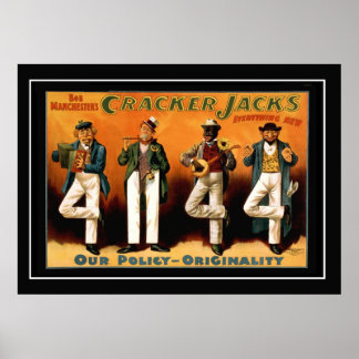 Das Vintage Poster der vier Jack