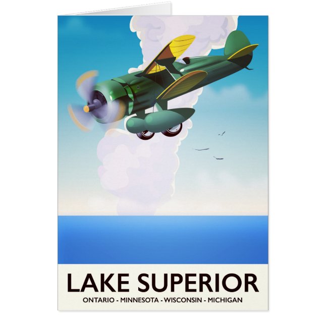Das Vintage-Poster "Lake Superior prop" (Vorne)