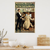 Das Vintage Theater am Meer Poster (Küche)