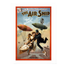 Das Vintage Theaterposter der Airship.
