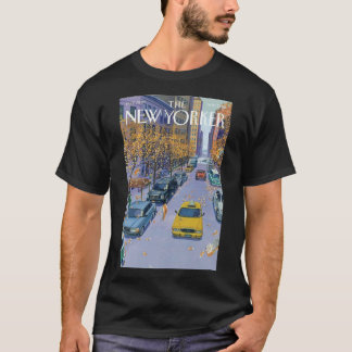 Das Vintage Titelposter des New Yorker T-Shirt