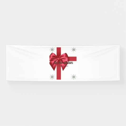 Das Vinyl-Banner der Saison Red 2.5x8 Banner (Horizontal)