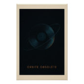 Das Vinyl im Orbit - Poster (Vorderseite)