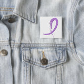 Das violette Band A4 des Morbus Hodgkins Button (Beispiel)