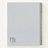 Das Virgo-Brain-Dump-Notizbuch Notizblock (Rückseite)