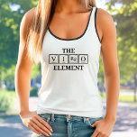 Das Virgo-Element Periodic Table Zodiac Sign White Tanktop<br><div class="desc">Coole den weißen Panzeroberteil des Virgo-Elements mit Virgo,  der in periodischen Tabellenelementen beschrieben ist. Ideal für Frauen,  die Wissenschaft und Chemie Liebe haben.</div>