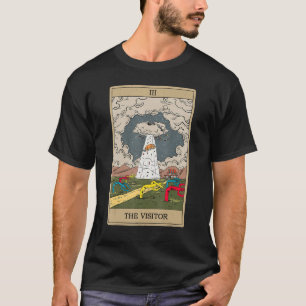 Das Visier Tarot Card Alien Tarot Ästhetik T-Shirt