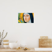 Das visionäre Licht von Hildegard Poster (Küche)