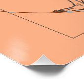 Das Vitruvian Man Poster (Ecke)