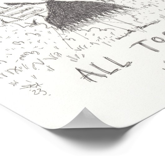 Das Vogeldirigent-Poster Poster (Ecke)