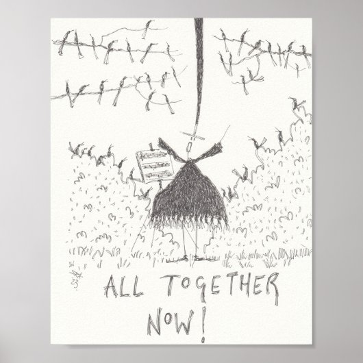 Das Vogeldirigent-Poster Poster (Vorne)