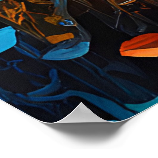 Das Vogelhaus Poster (Ecke)