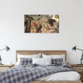 Das Vogelkonzert Leinwanddruck (Insitu (Schlafzimmer))