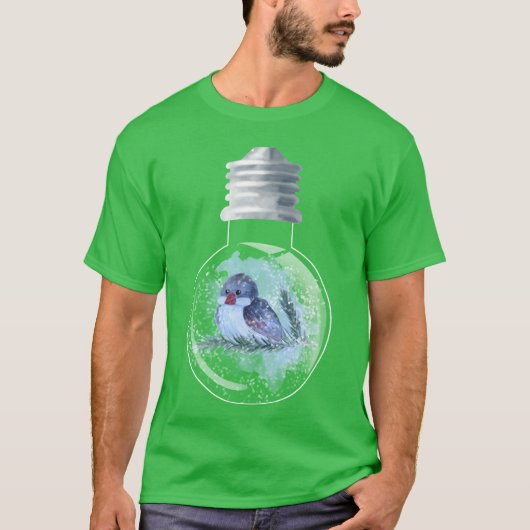 Das Vogelnest-Geschenk T-Shirt (Vorderseite)