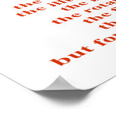 Das Volk Poster (Ecke)