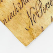 Das Volk - Verfassung Fleecedecke (Ecke)