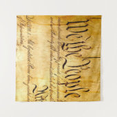 Das Volk - Verfassung Wandteppich (Vorderseite (Horizontal))