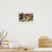 Das Volk von Paris, das Napoleon feiert Poster (Küche)