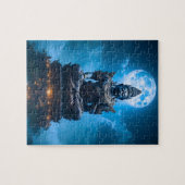 Das volle Mondlicht des Buddha Puzzle (Horizontal)
