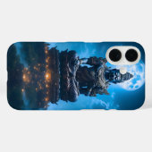 Das Vollmondlicht des Buddha Case-Mate iPhone Hülle (Rückseite (Horizontal))