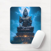 Das Vollmondlicht des Buddha Mousepad (Mit Mouse)
