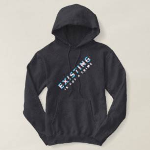 Das vorhandene Trans-Pride-Flag ist kein Verbreche Hoodie
