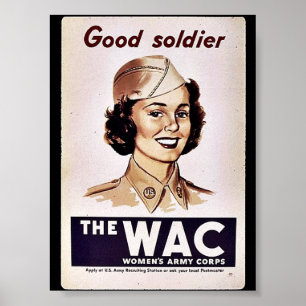 Das Wachs Womens Army Corps Poster