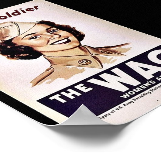 Das Wachs Womens Army Corps Poster (Ecke)