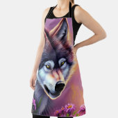 Das wachsame Auge des Wolfs Schürze (InSitu)