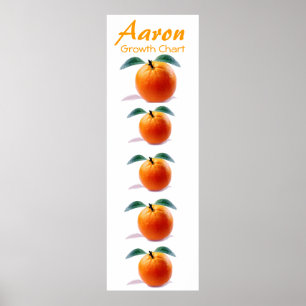 Das Wachstum der Kinder in Orange Blossom Kunst de Poster